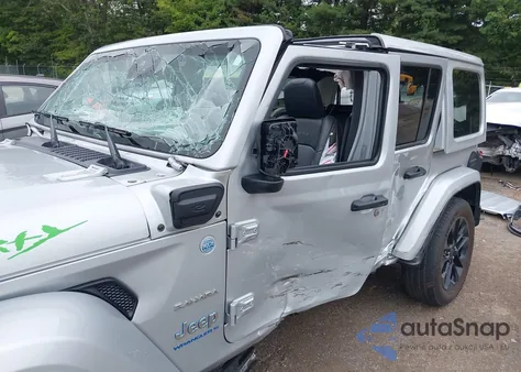 2024 Jeep Wrangler 4Xe Sahara 4Xe from USA, damaged, VIN 1C4RJXP64RW148427